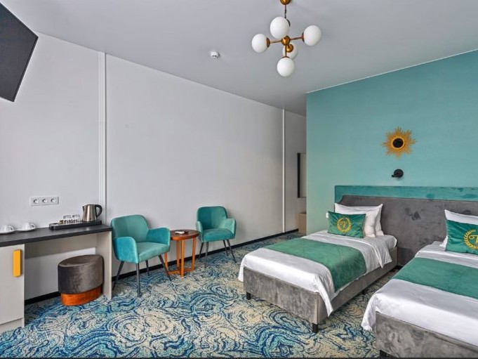 Стандарт с двумя односпальными кроватями, вид на море(Корпус De La Vita Lux Resort)